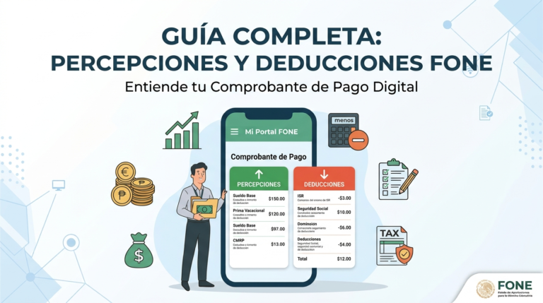 percepciones y deducciones fone